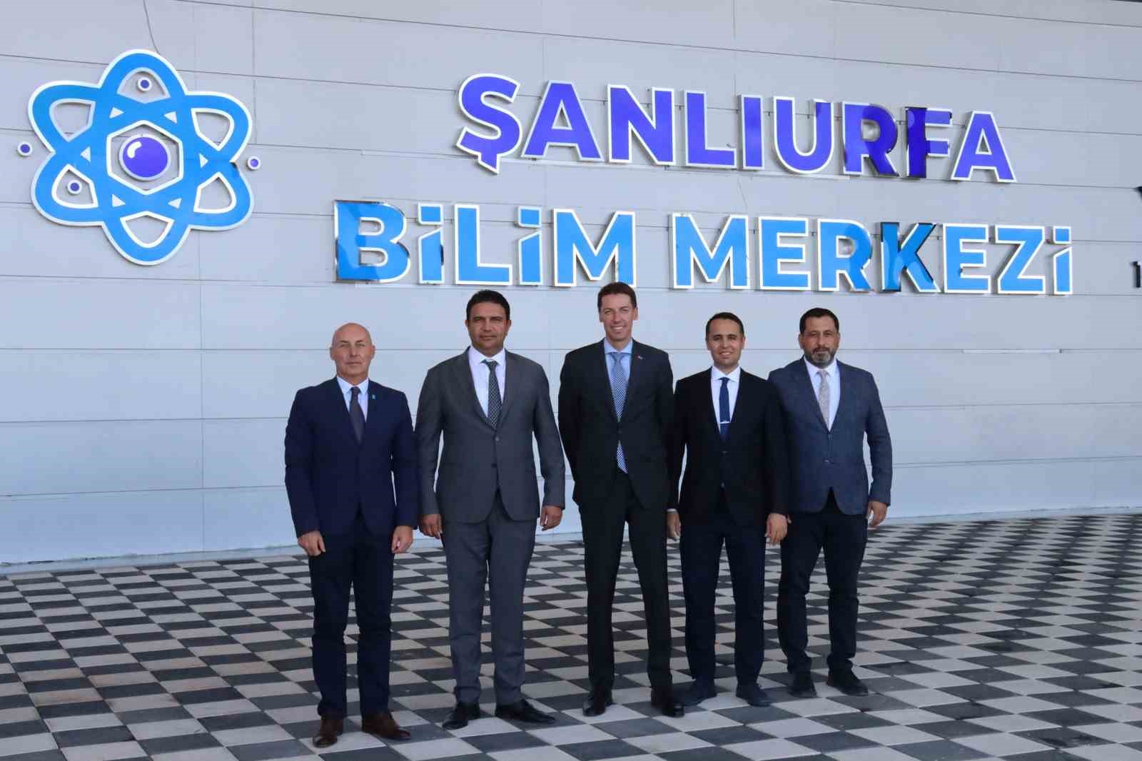 AB Delegasyonu Başkan Vekili Vilcinskas, Şanlıurfa Bilim Merkezine hayran kaldı