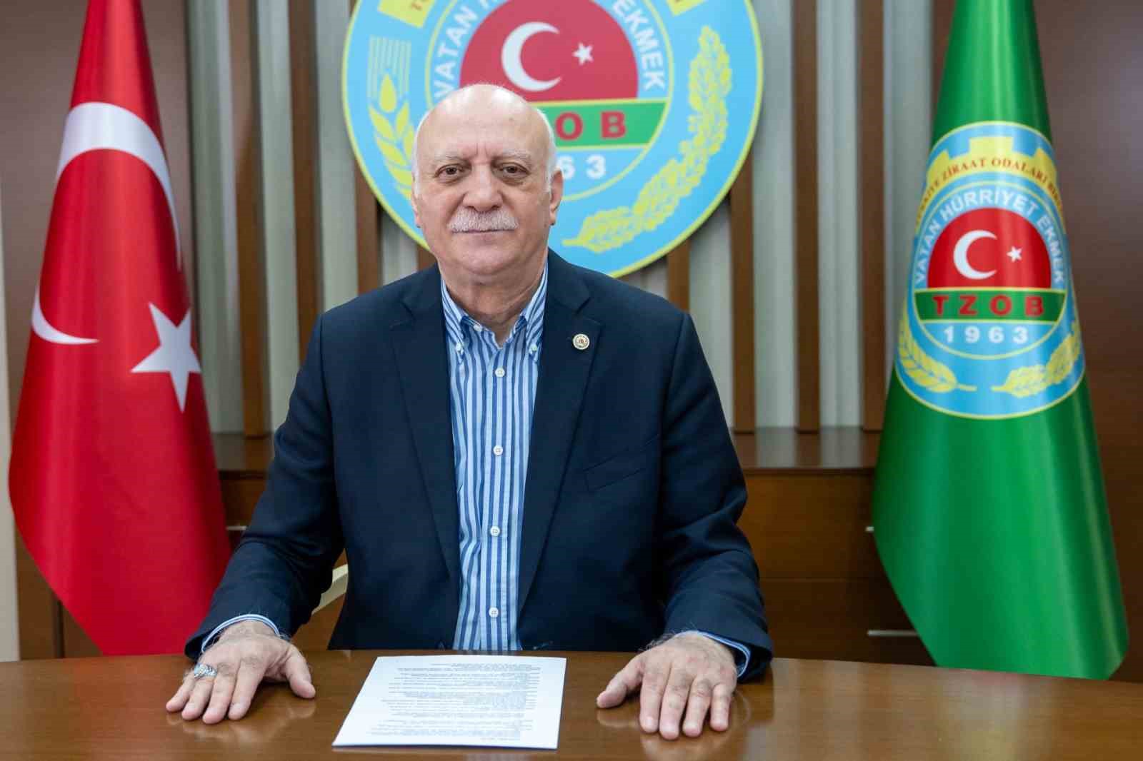 TZOB Başkanı Bayraktar: 