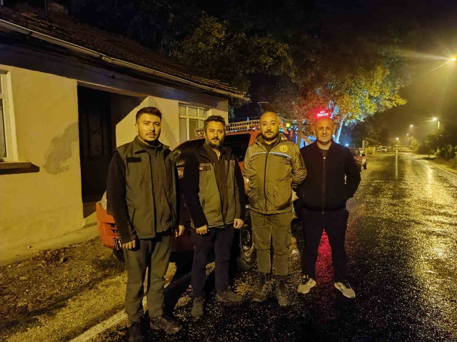 Pazaryeri-Bursa karayolunda orman denetimi