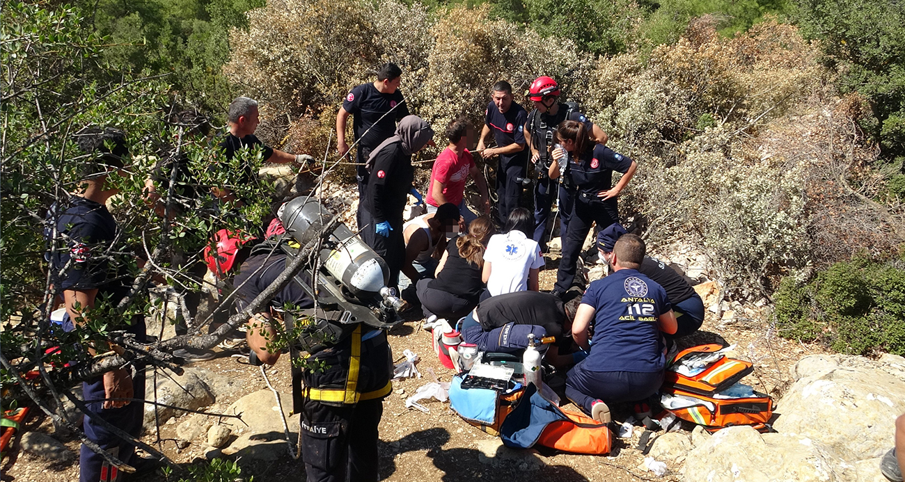 Antalya’da define faciası: 1 ölü, 2 yaralı