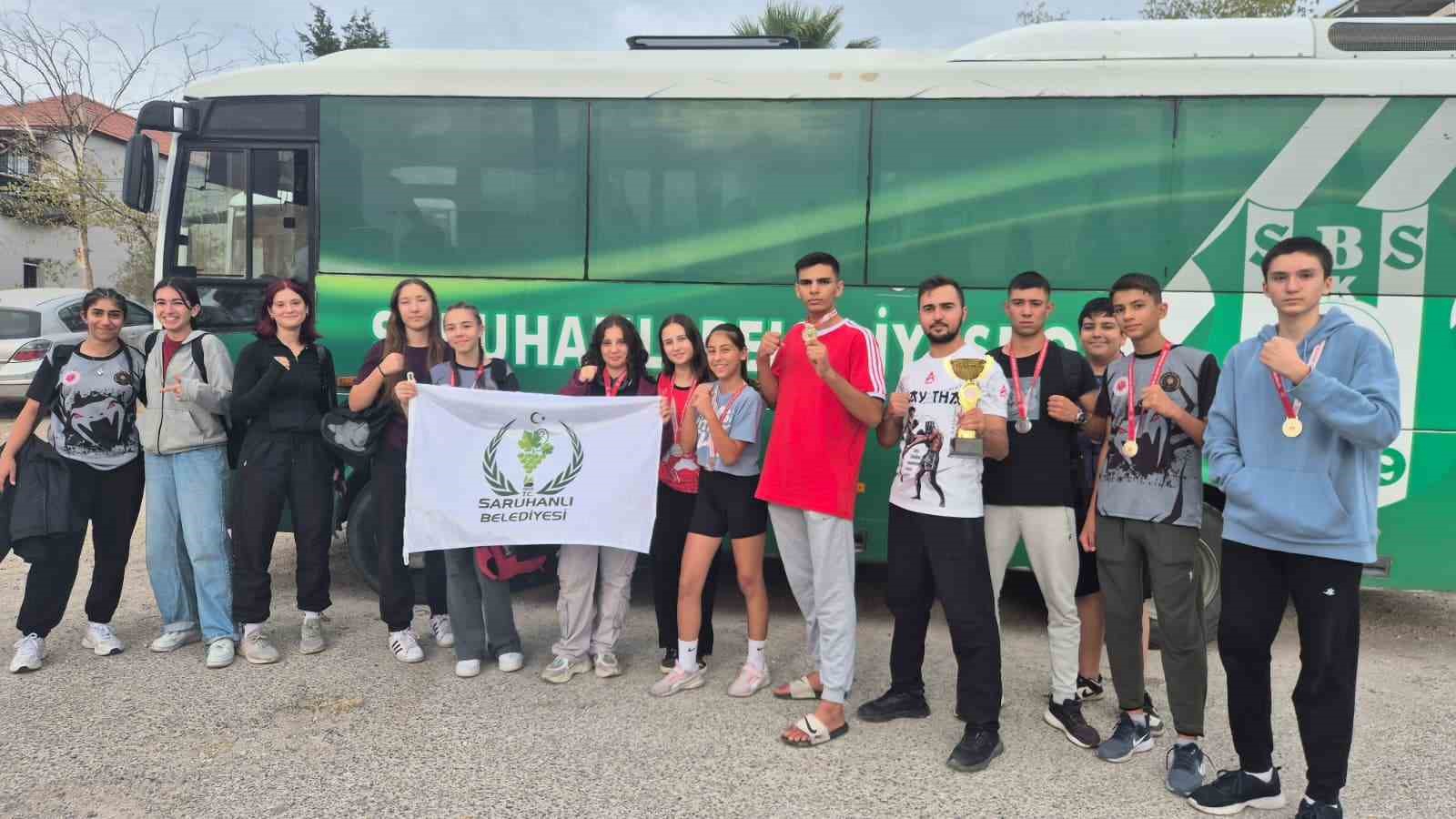 Saruhanlı Belediyesi Muaythai Takımından bir başarı daha