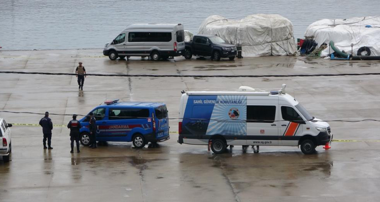 Trabzon açıklarında bulunan insansız deniz aracını imha etme çalışmaları başladı
