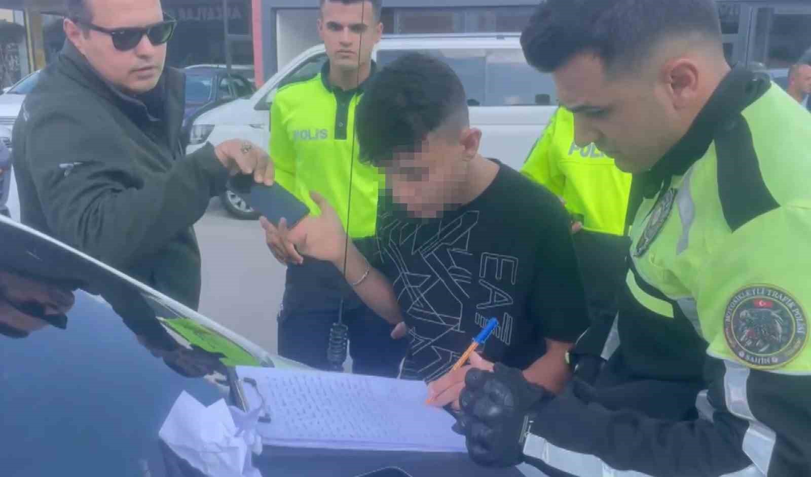 Önce patronundan sonra polisten kaçtı, yakalanınca gazetecileri tehdit etti