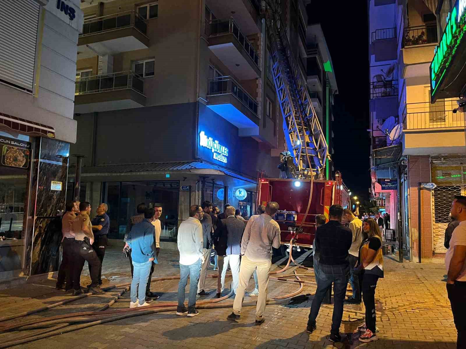 İncirliova’da ev yangını