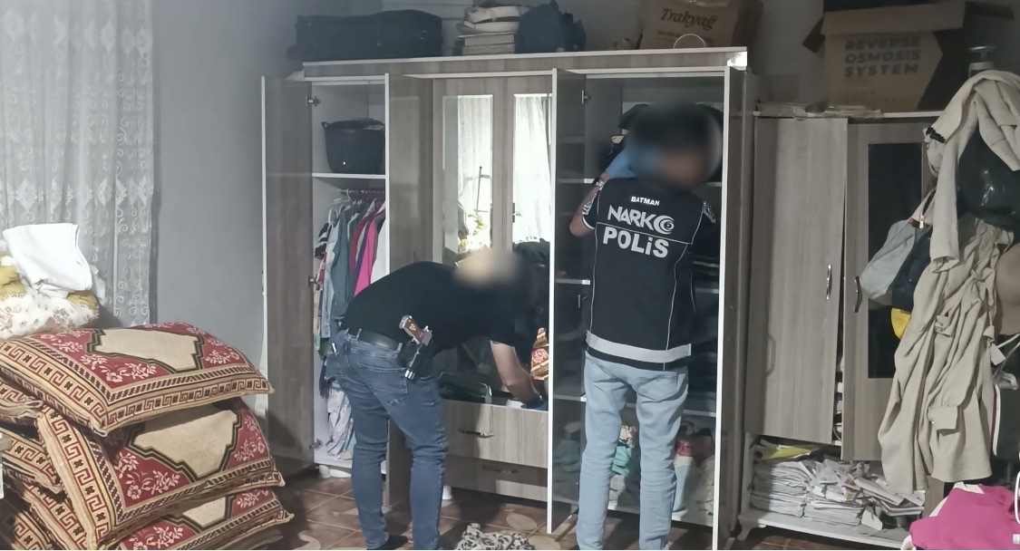 Batman’da uyuşturucu operasyonu: 11 tutuklama