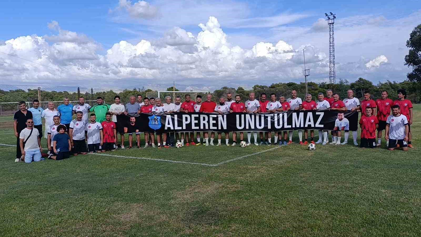 Manavgat’ta Alperen Coşar anısına futbol turnuvası
