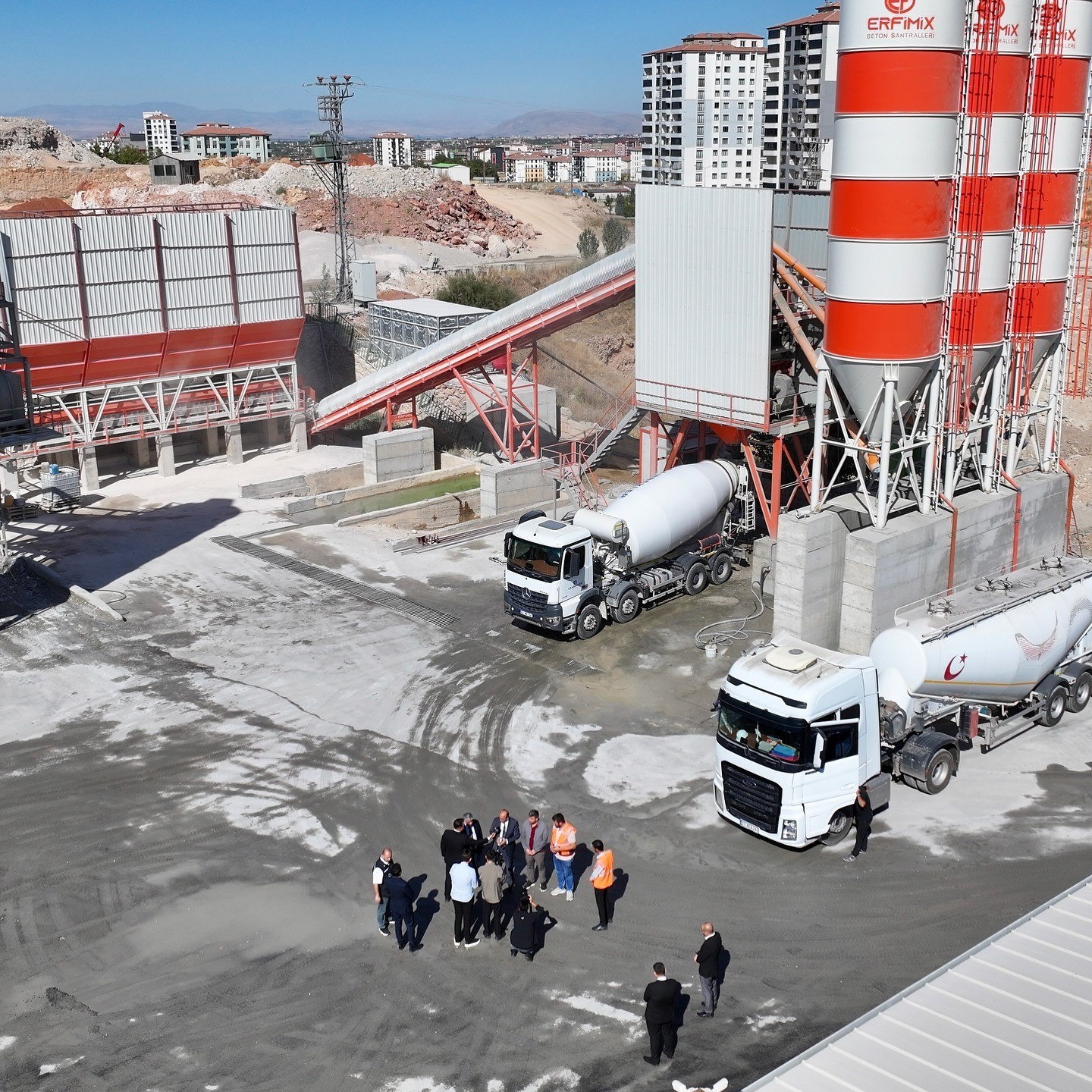 Yeşilyurt’ta beton üretim kapasitesi ikiye katlandı