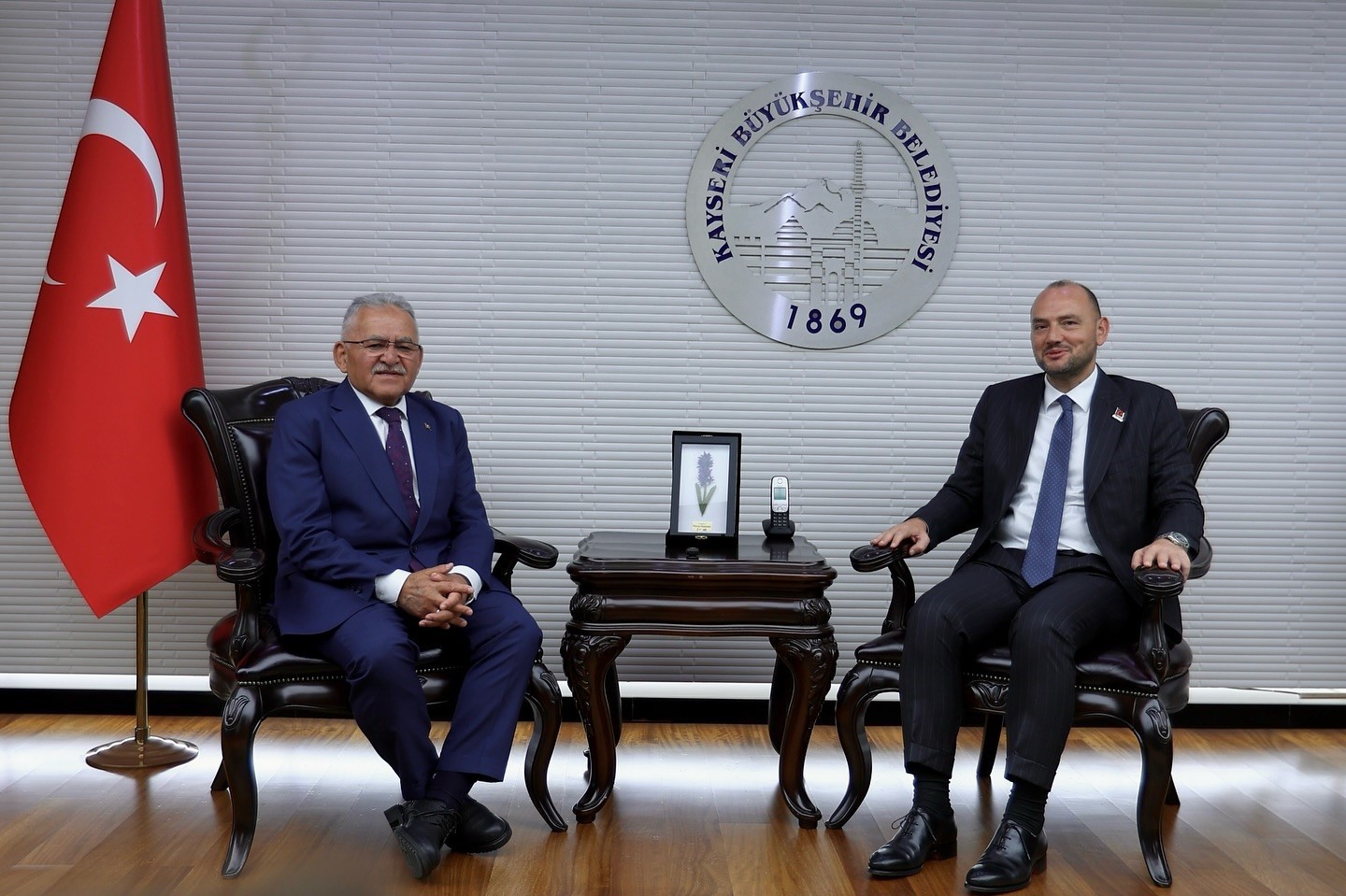 Başkan Büyükkılıç, MÜSİAD Genel Başkanı Özdemir’i ağırladı