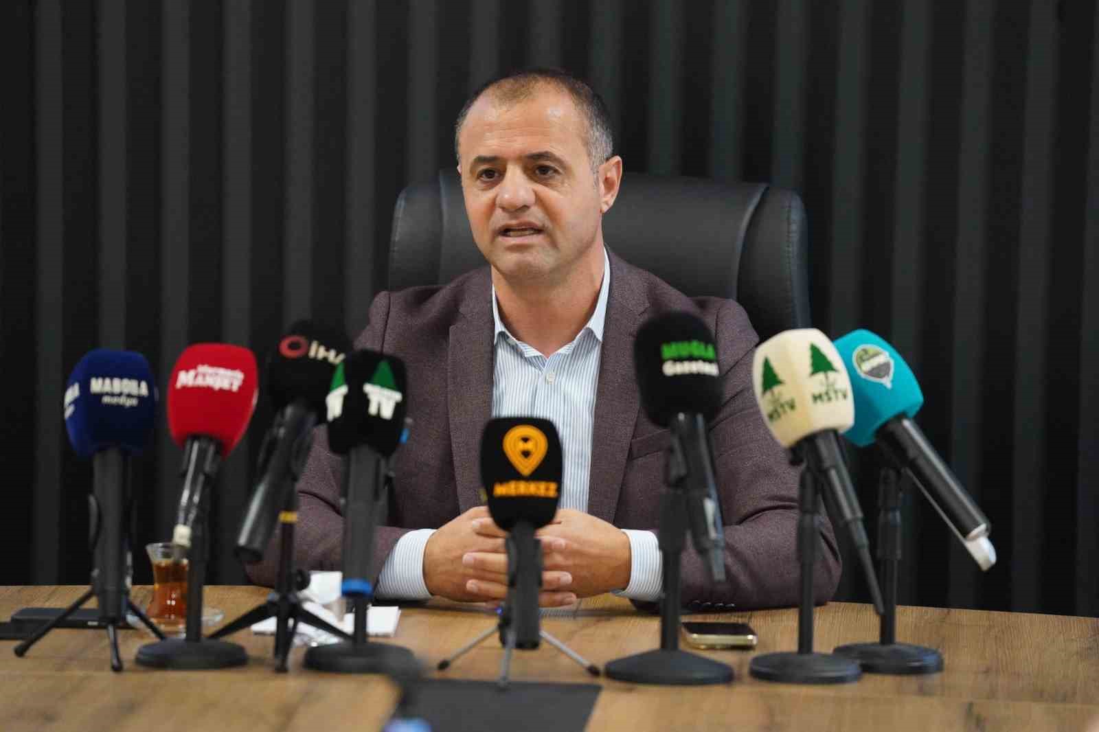 Muğlaspor Başkanı Kıyanç’tan şehre ve taraftara sitem: 