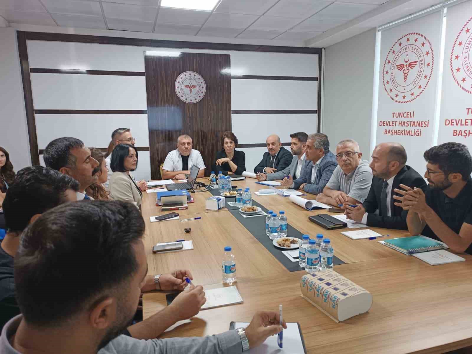 Elazığ’da sağlık tesisleri değerlendirildi