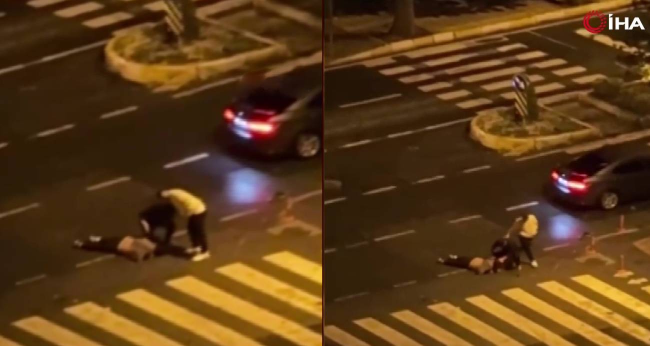 Beylikdüzü’nde iki kişi tarafından darp edilen şahıs bayıldı