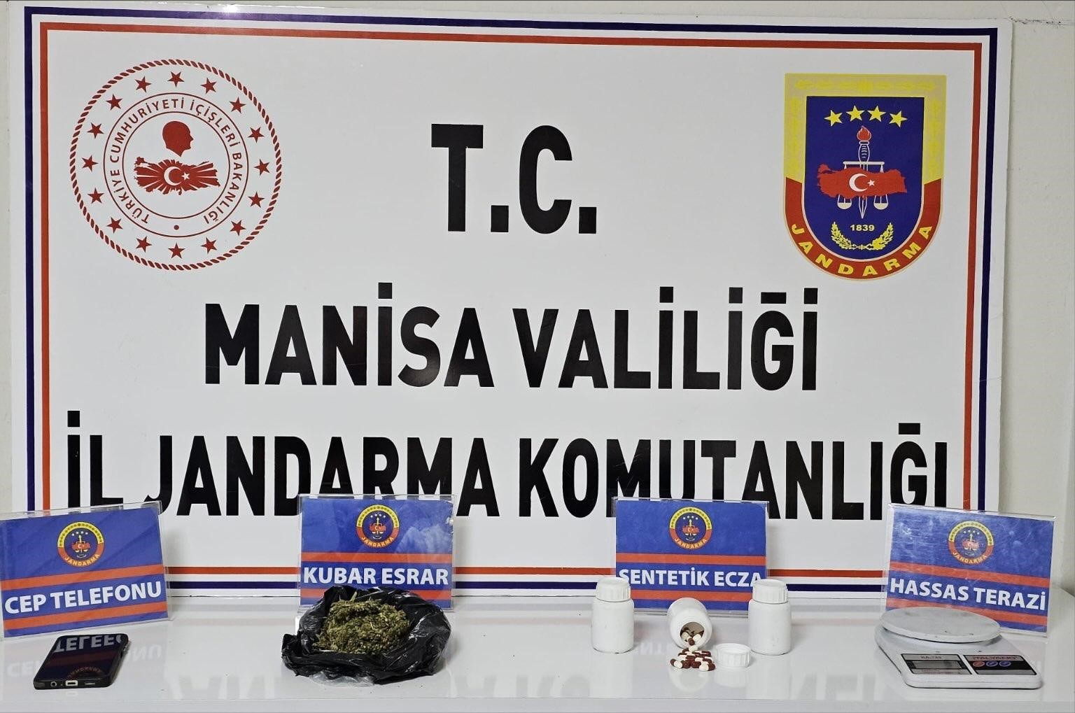 Manisa Jandarmadan zehir tacirine darbe