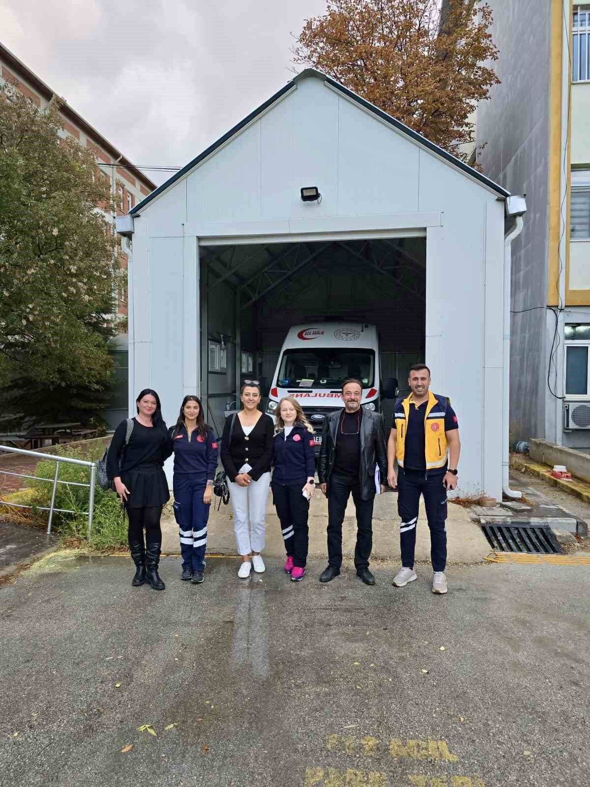 Op. Dr. Ersin Işıldı’dan Acil Sağlık İstasyonları’na ziyaret