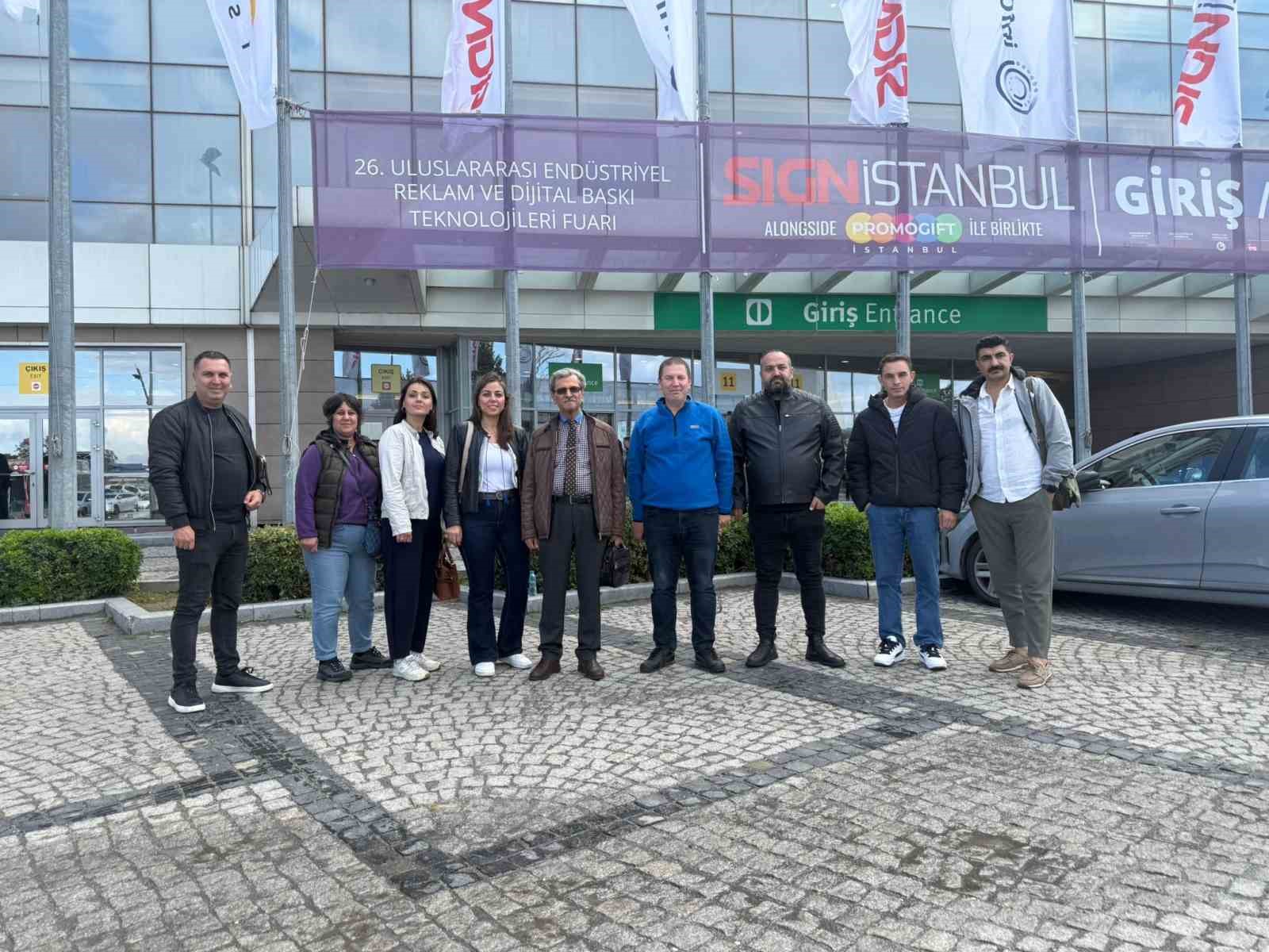 AYTO üyeleri İstanbul’daki fuara katıldı