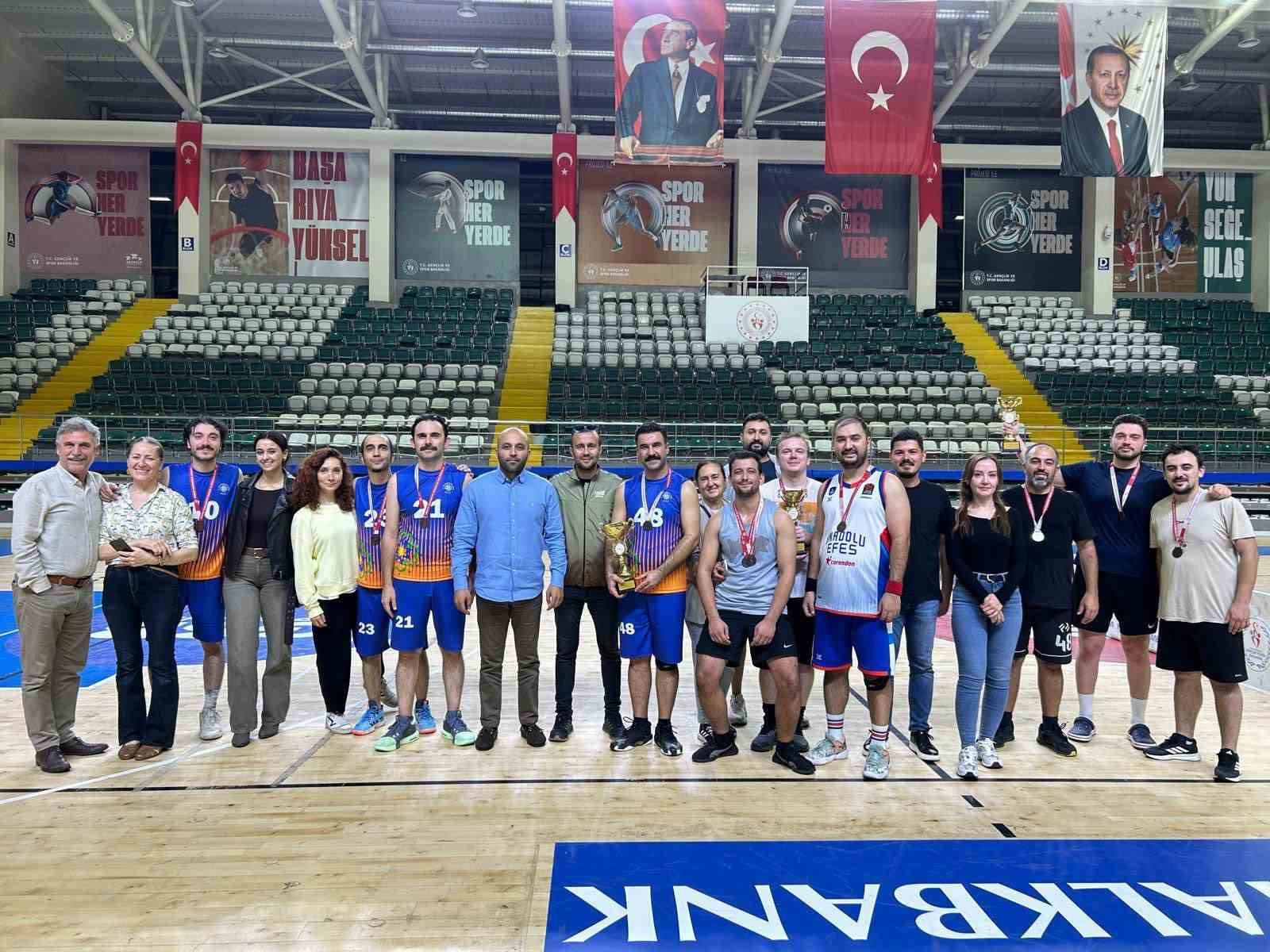 Kamu Spor Oyunları’nda basketbol finali sona erdi