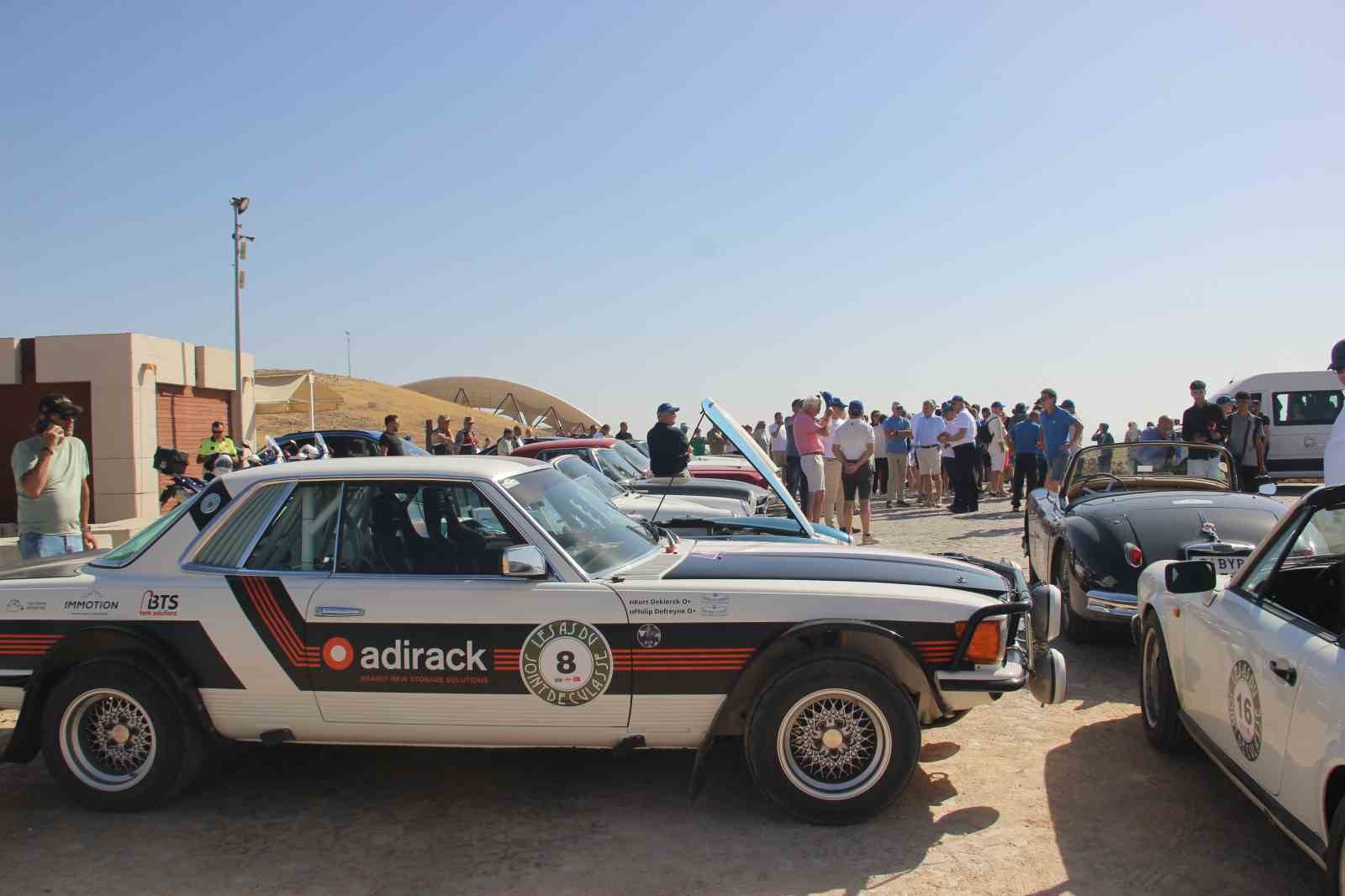Belçika’dan yola çıkan klasik araçlar, tarihin sıfır noktası Gökbekitepe’de