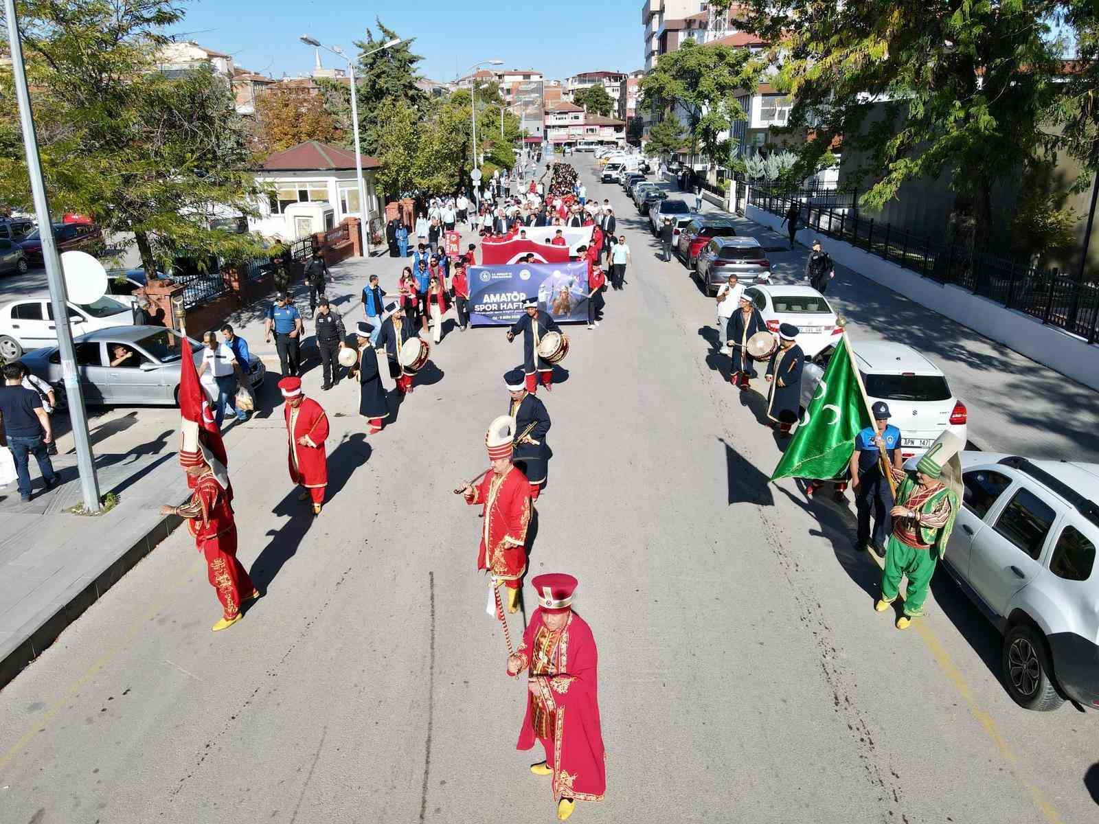 Kırıkkale’de Amatör Spor Haftası kutlandı
