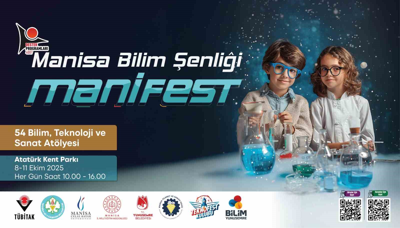MANİFEST bilim şenliği başlıyor