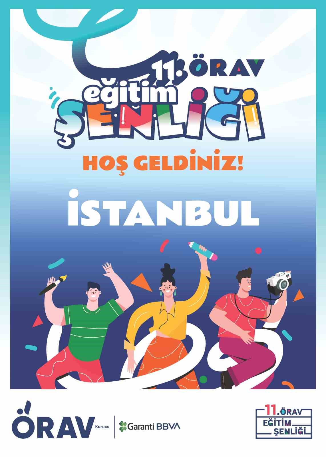 İstanbullu öğretmenler yeni döneme ÖRAV Eğitim Şenliği ile başlangıç yapıyor