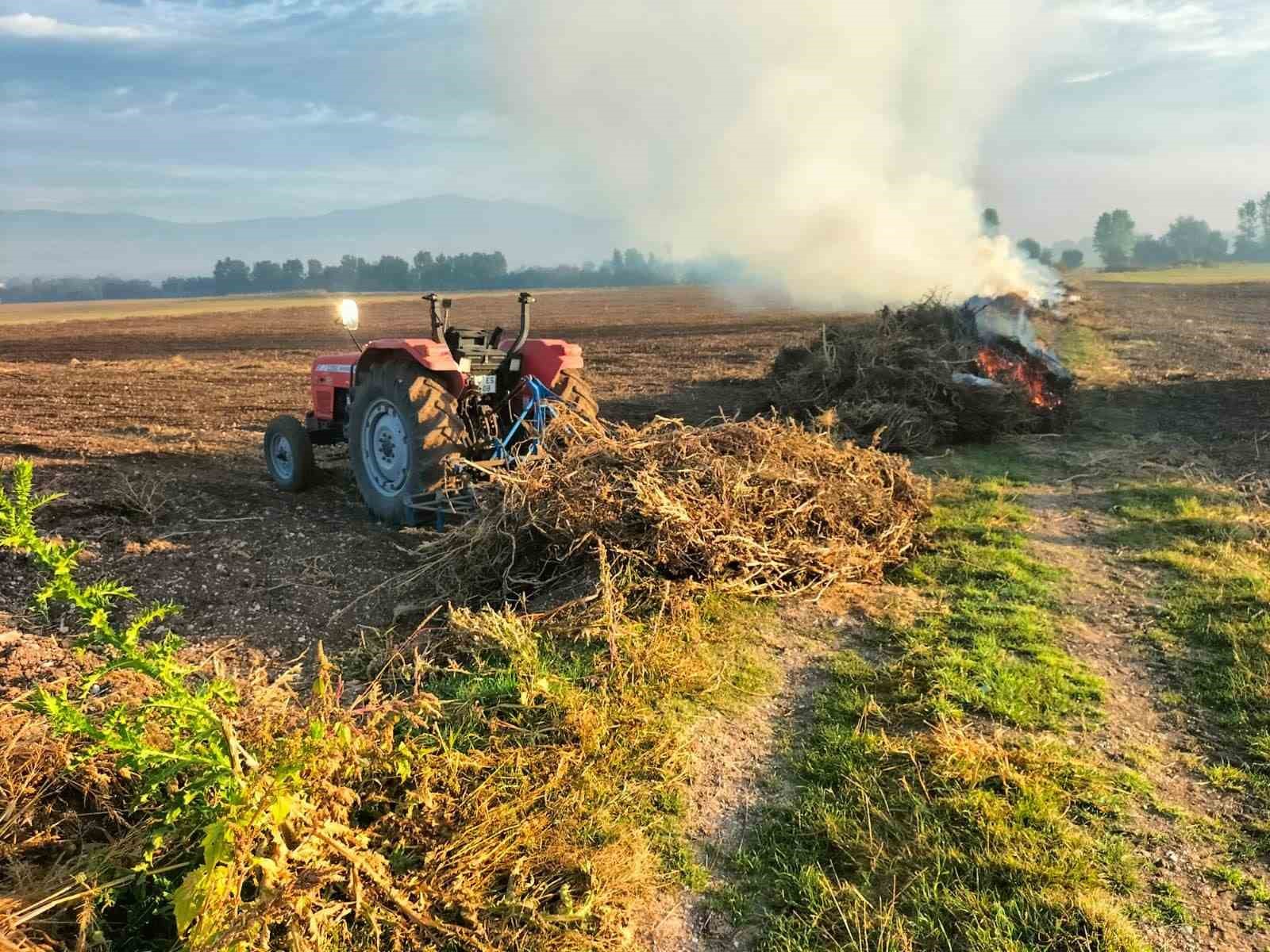 Bolu’da anız yakana hapis ve para cezası var