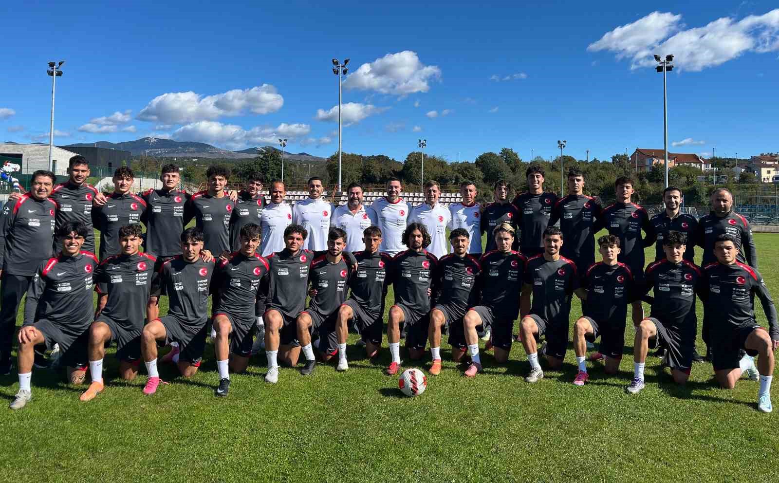 U19 Milli Takımı, Danimarka maçı hazırlıklarına Hırvatistan’da başladı