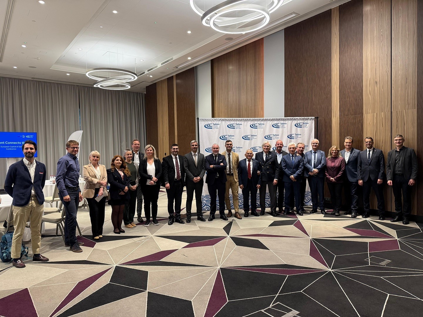 Başkan Büyükkılıç, ’Dünya Spor Başkenti’ için Estonya’da: resmi başvuru yapıldı