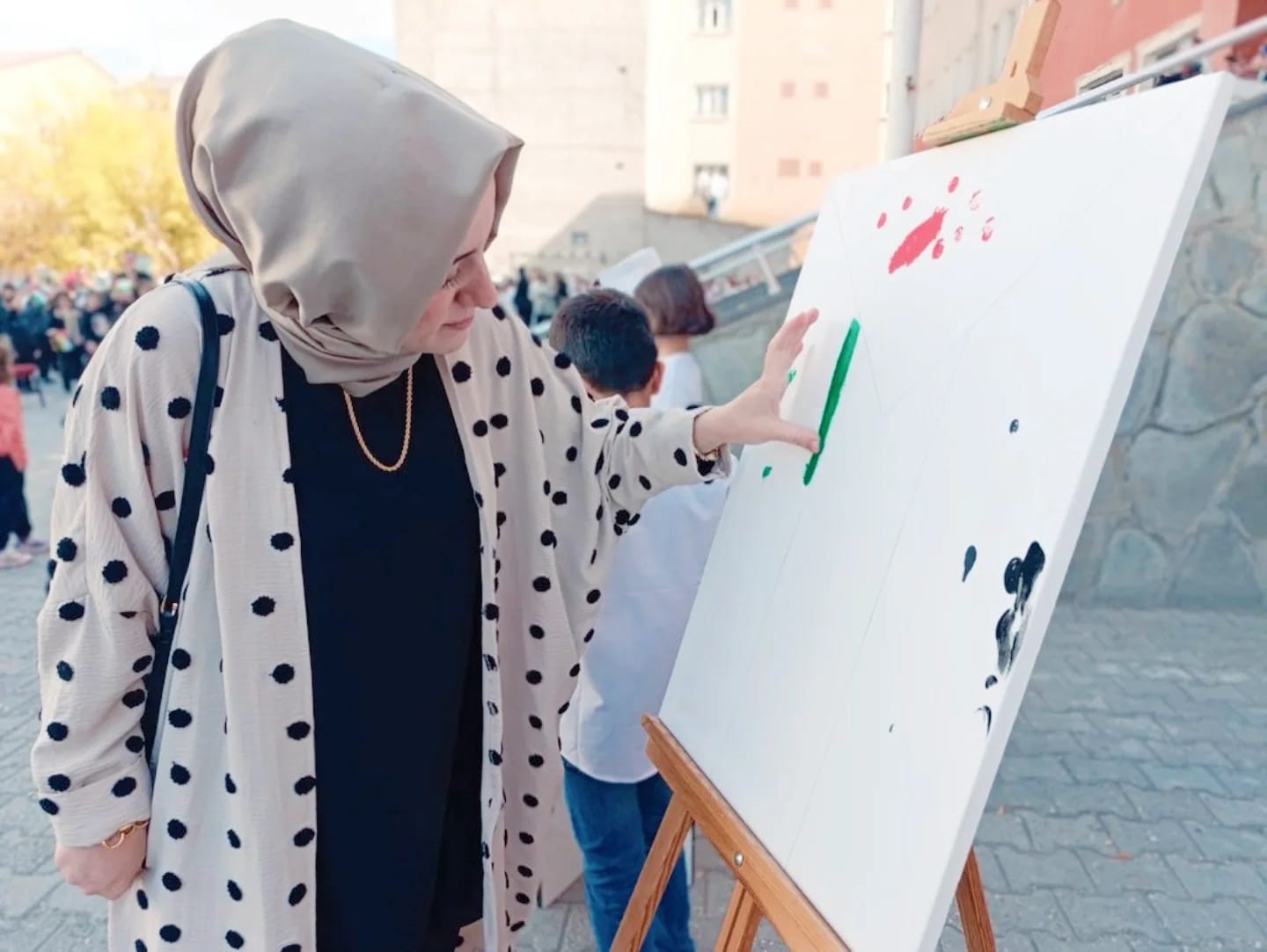 Cengiz Topel İlkokulunda Filistin etkinliği