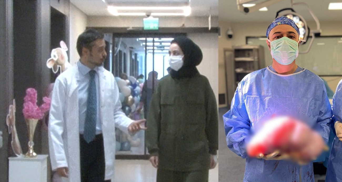 Karın şişliğinin diyetle geçeceğini sandı: 5 kiloluk kist çıktı