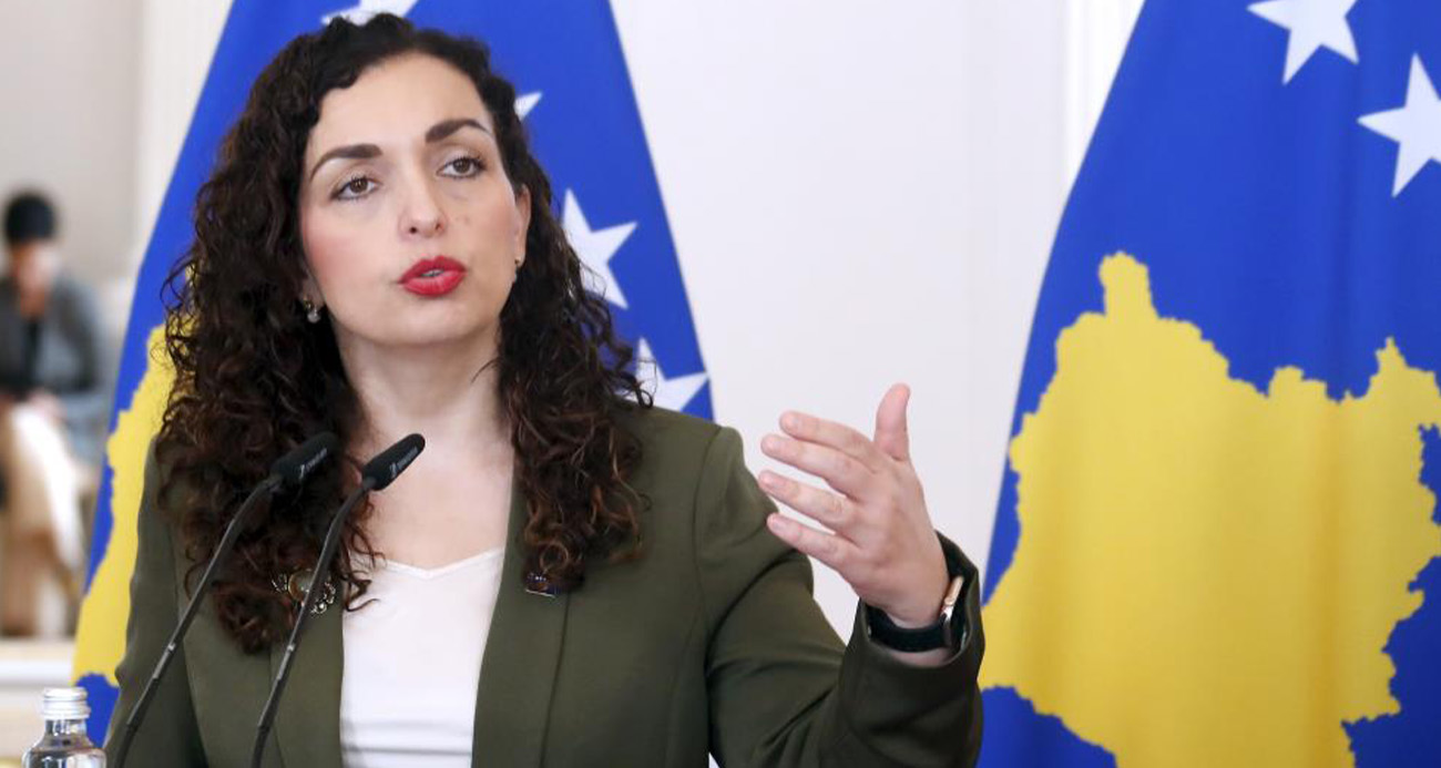 Kosova Cumhurbaşkanı Osmani’den Türkiye ve Cumhurbaşkanı Erdoğan’a teşekkür mesajı