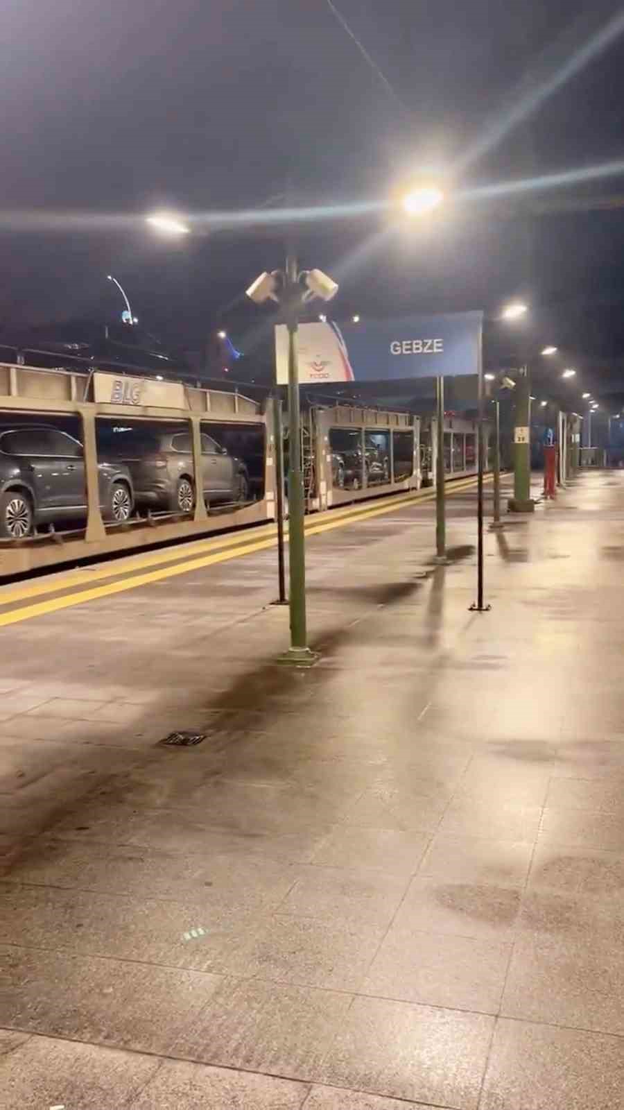 Almanya’dan sipariş edilen Togg otomobilleri trenle Avrupa’ya gidiyor