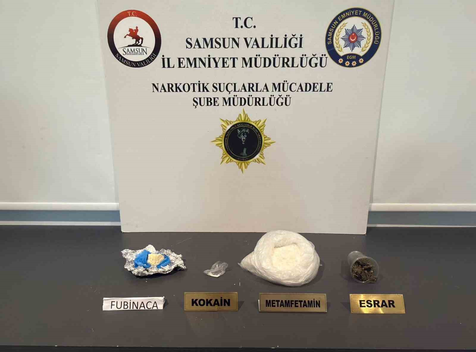 Samsun’un 4 ilçede eş zamanlı uyuşturucu operasyonu: 9 gözaltı