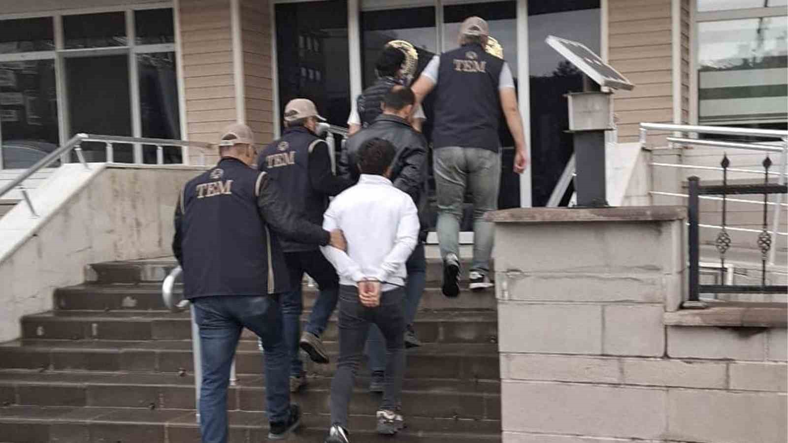 Kırıkkale’de PKK/KCK propagandası yapan 3 yabancı uyruklu yakalandı