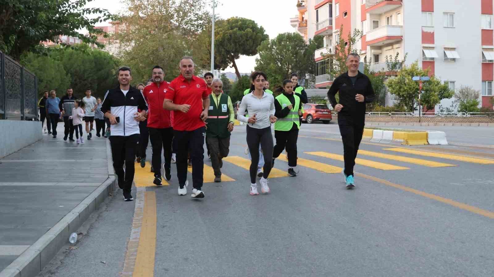 Aydın’da ’Halk Koşusu’ etkinliği gerçekleştirildi