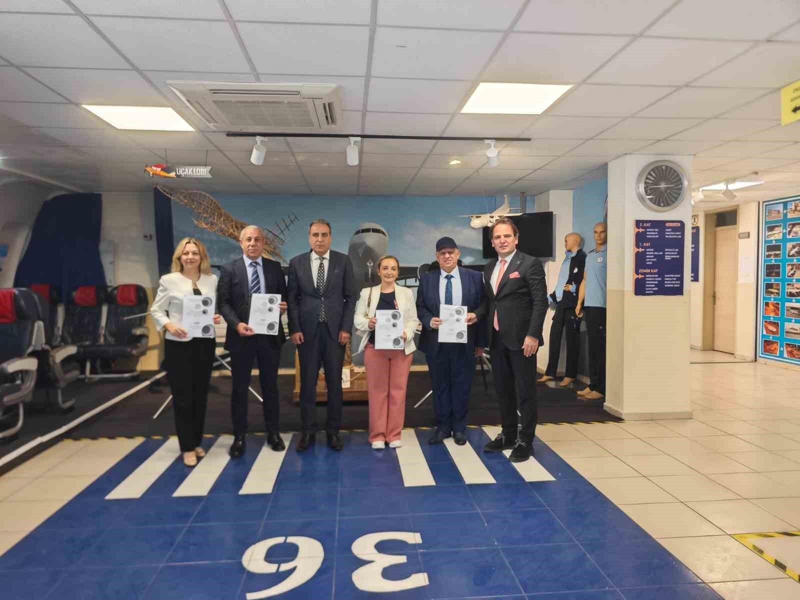 Aksu Uçak Okulu’na modern kütüphane ve etüt odası