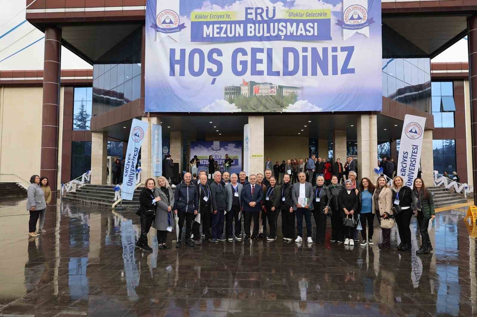 ERÜ’nun 40 yıllık mezunları buluştu