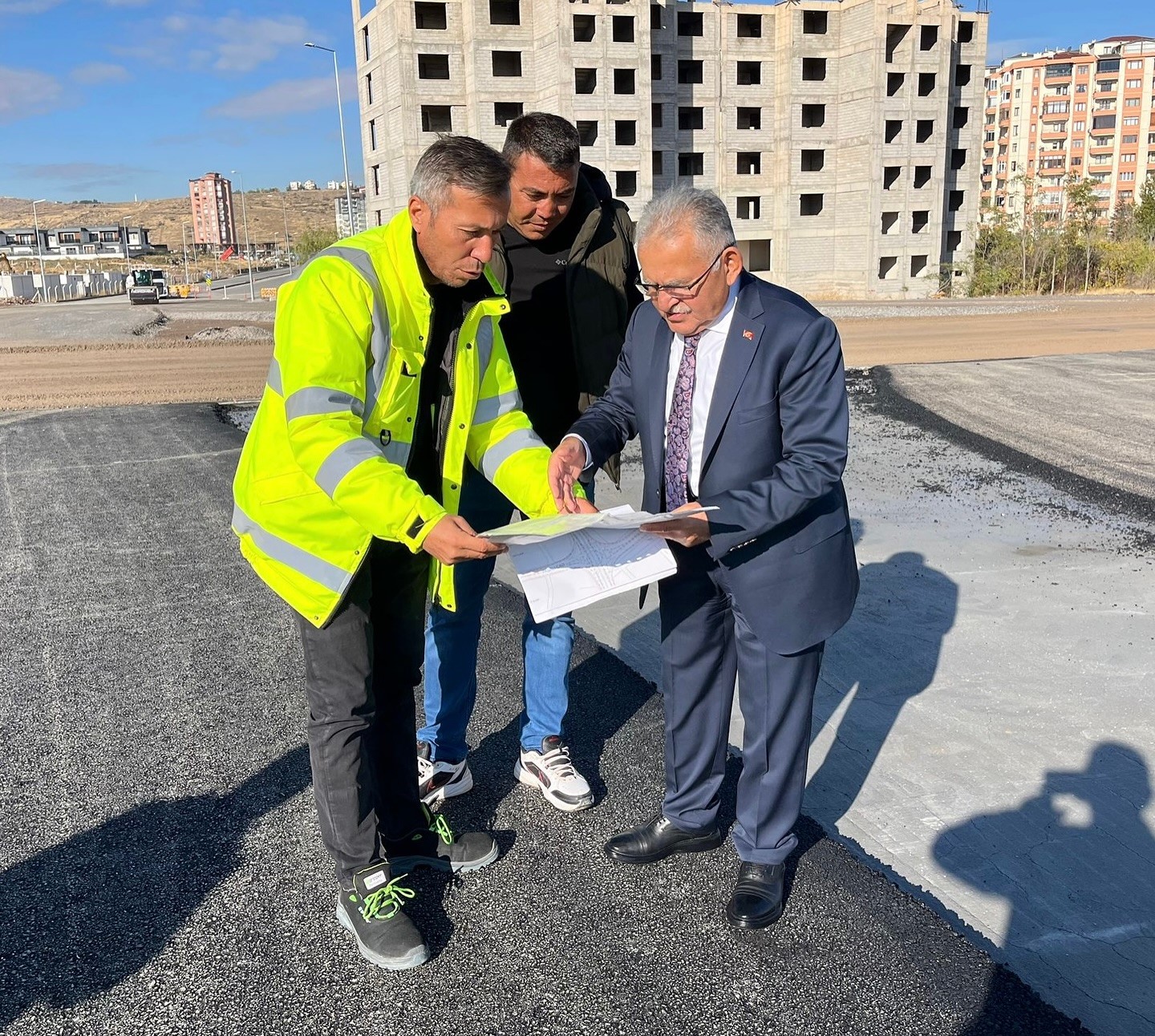 Büyükkılıç’tan sona gelinen dev ulaşım yatırımına yerinde takip