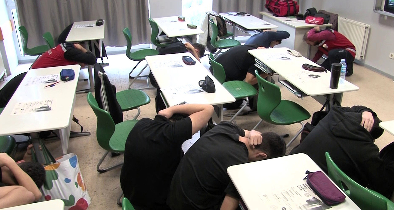 Okullarda afet alarmı: İstanbul’da 3 milyon öğrenci aynı anda tatbikat yaptı