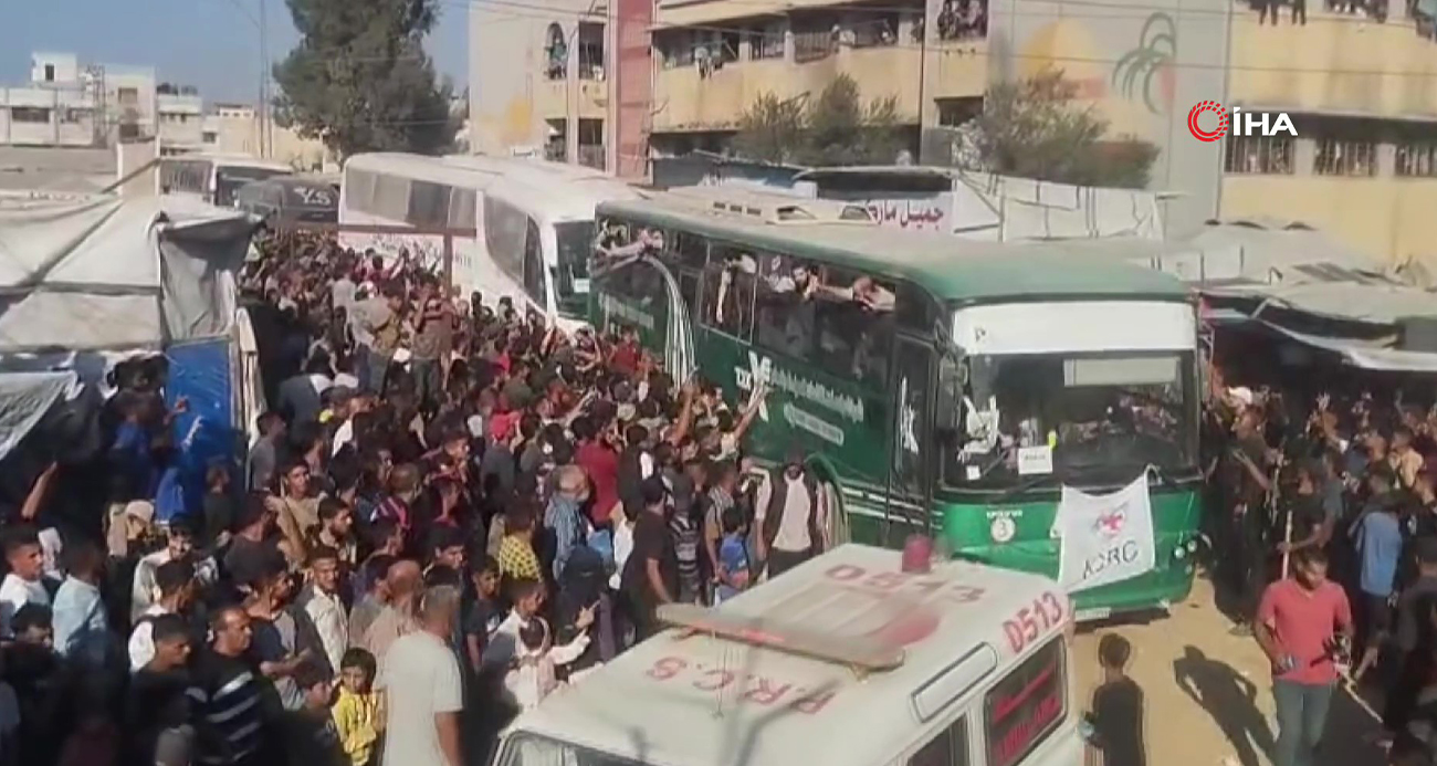 Coşkuyla karşıladılar!