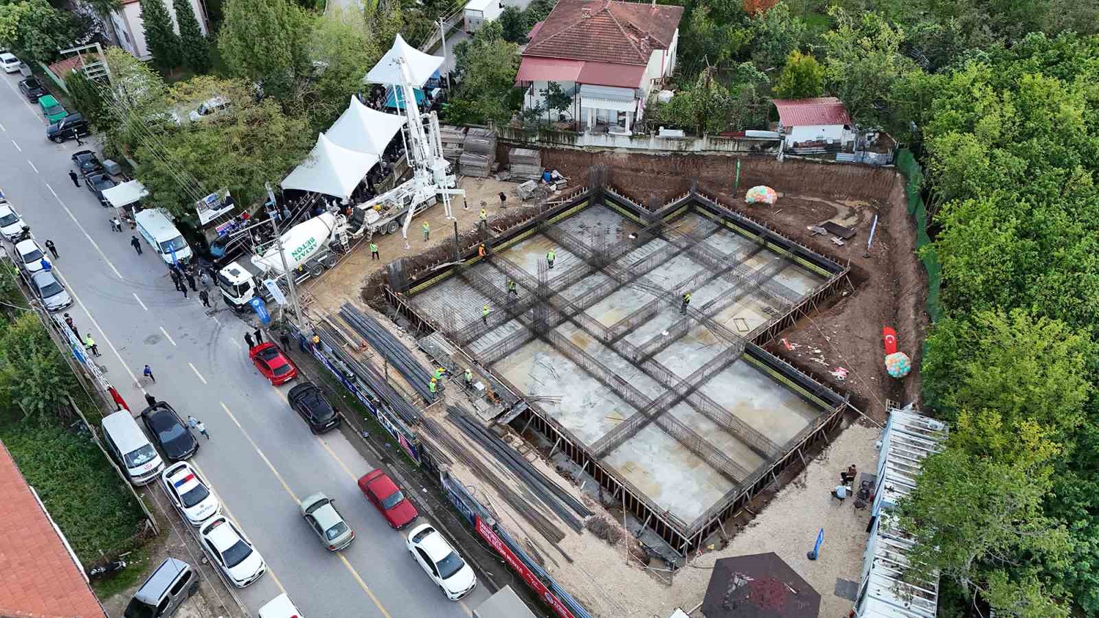 Başkan Yusuf Alemdar söz vermişti, temeli atıldı