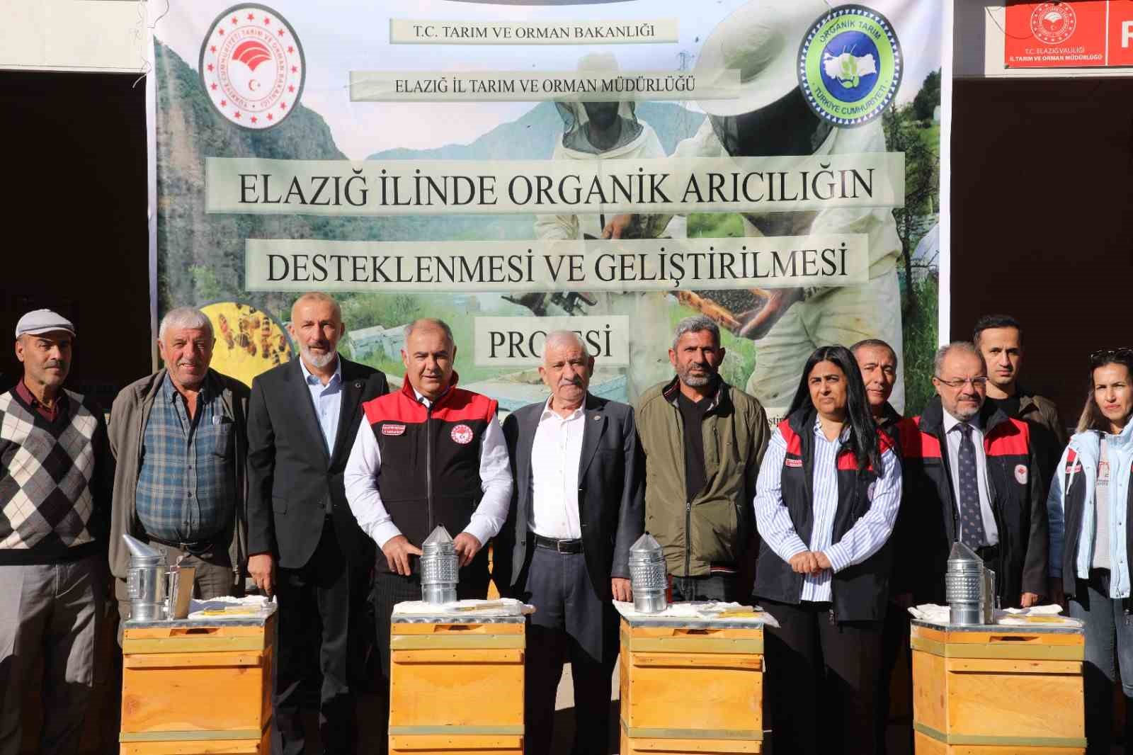 Elazığ’da ‘Organik Arıcılığın Desteklenmesi ve Geliştirilmesi’  Projesi