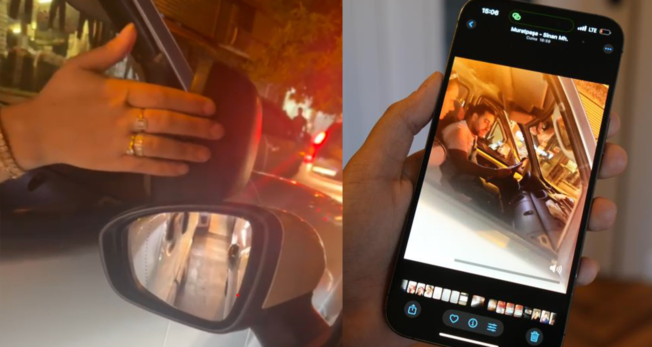 Trafikte tartıştığı sürücü avukata hayatının şokunu yaşattı