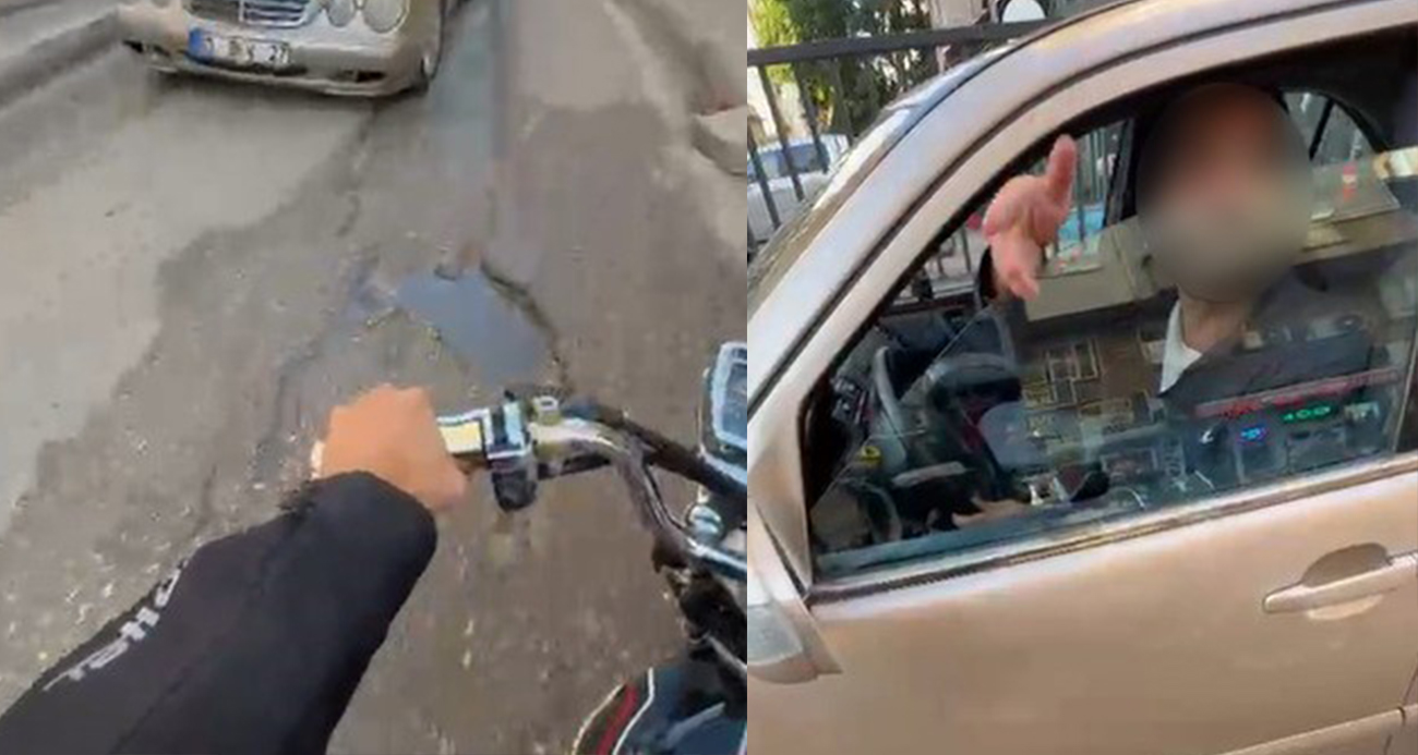 Ters yönden girdi, söyledikleri pes dedirtti