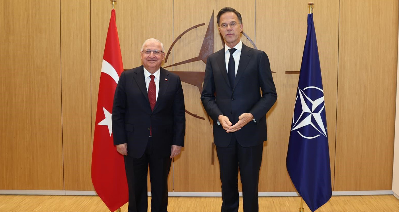 Milli Savunma Bakanı Güler, NATO Genel Sekreteri Rutte ile görüştü