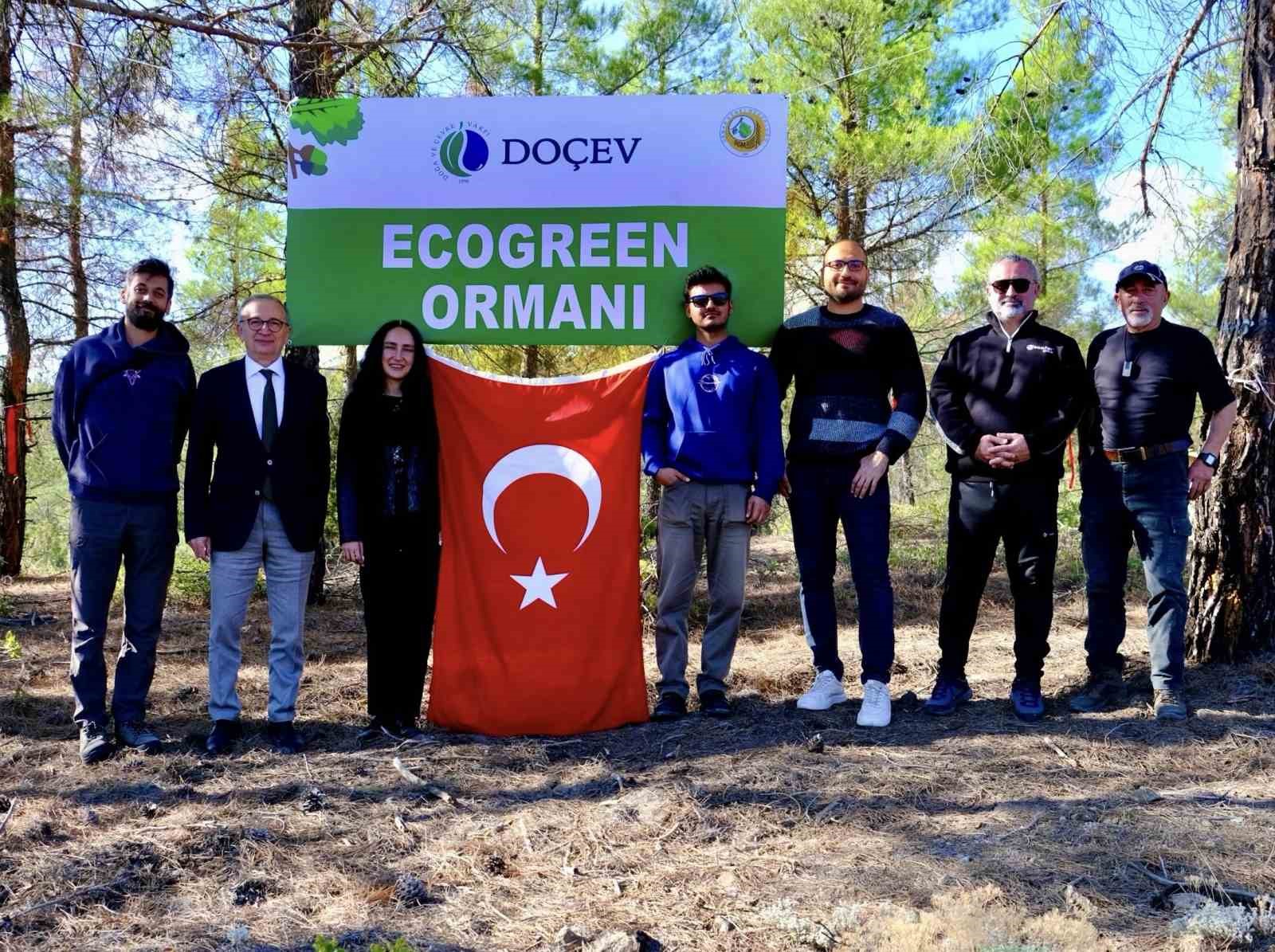 Ecogreen Enerji’den gelecek nesillere yeşil miras: 2000 fidanlık Ecogreen Enerji Ormanı