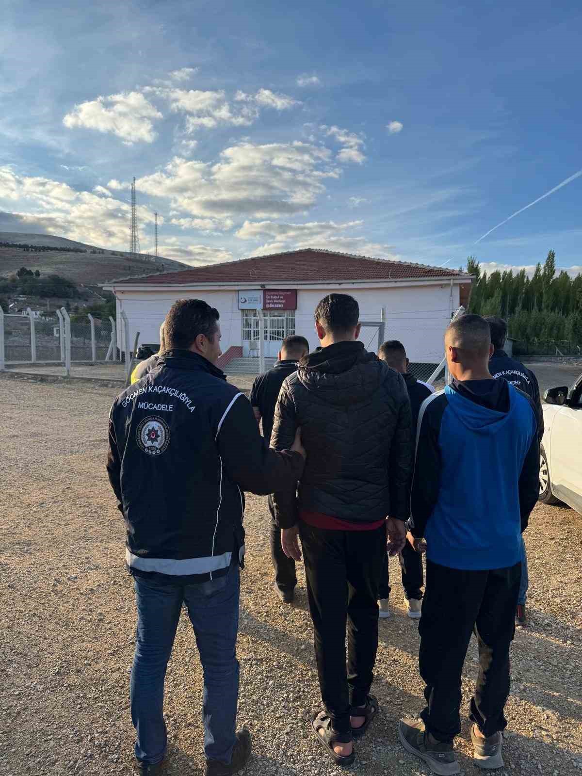 Kırşehir’de düzensiz göçmen operasyonu