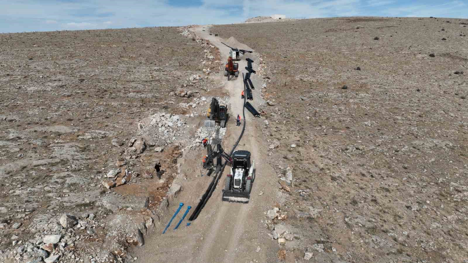 Konya Büyükşehir’den Ilgın’a su güvencesi sağlayacak dev yatırım