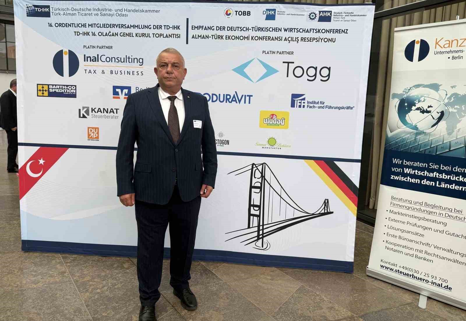 Başkan Bıyık, iş insanlarının Almanya vizeleri konusunda yaşadığı sorunları iletti