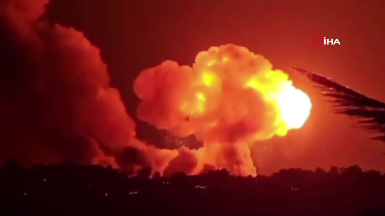 İsrail ordusu, Lübnan’ın güneyinde birçok yere hava saldırısı düzenledi