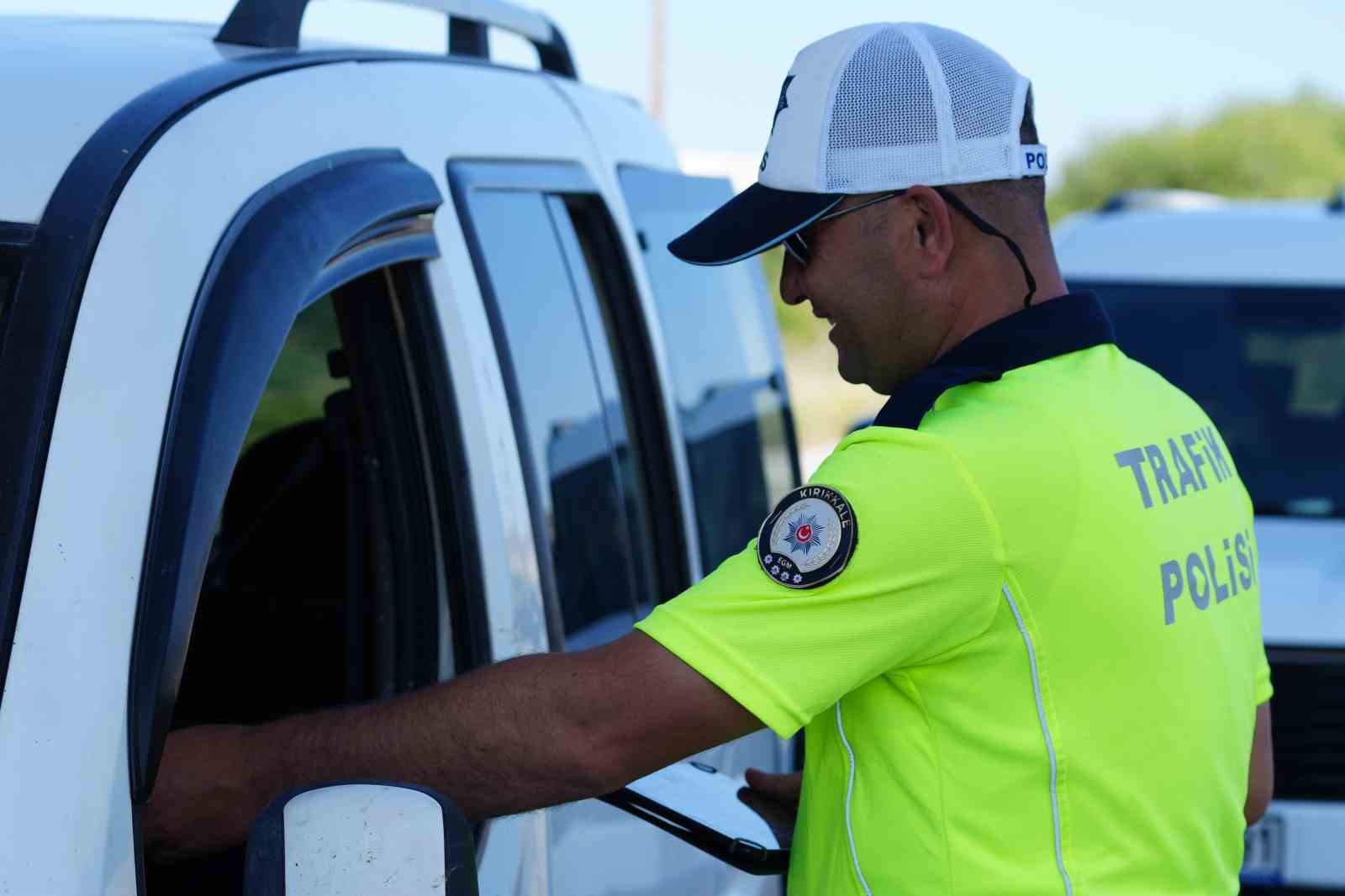 Kırıkkale’de 175 araç trafikten men edildi