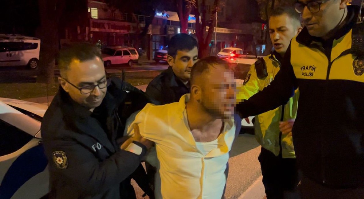 Alkollü sürücü patlak lastikle kaçtı, polisi peşinde pervane etti: 